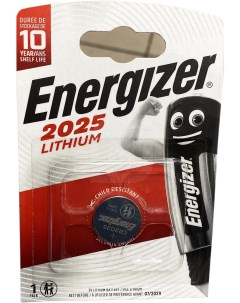 Батарейки Lithium CR2025 1 шт Energizer