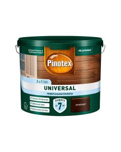 Пропитка универсальная для дерева Universal 2 в 1 палисандр 2 5 л Pinotex