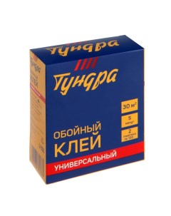 Клей обойный ТУНДРА универсальный коробка 200 г Tundra