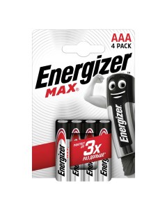Батарейка Max ААА 4 шт Energizer