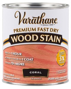 Масло для дерева и мебели Premium Fast Dry Wood Stain Коралловый 0 946 л Varathane