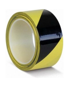 ПВХ лента ОПП для разметки GmbH толщина 190 мкм цвет желто черный KMLW05033 Mehlhose