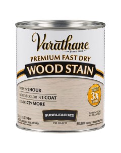 Масло для дерева и мебели Premium Fast Dry Wood Stain Выбеленное дерево 0 946 л Varathane