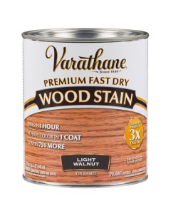 Масло для дерева и мебели Premium Fast Dry Wood Stain Светлый орех 0 946 л Varathane