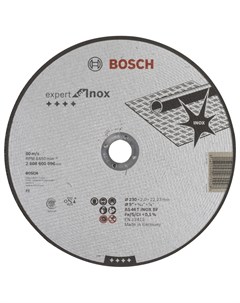 Диск отрезной абразивный INOX 230X2 мм 2608600096 Bosch