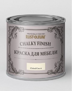 Краска для мебели и декора Chalky Finish матовая Clotted Cream Взбитые сливки Rust-oleum