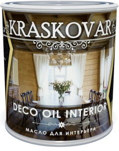 Масло для интерьера Deco Oil Interior Белый 0 75л Kraskovar