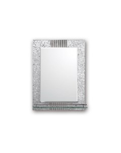 Зеркало прямоугольное F656 с полкой 60 x 45 см Frap