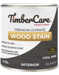 Масло для дерева и мебели Wood Stain Угольная шахта Coal Mine 0 75 л Timbercare