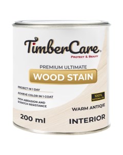 Масло для дерева и мебели Wood Stain Античный белый Warm Antique 0 2 л Timbercare