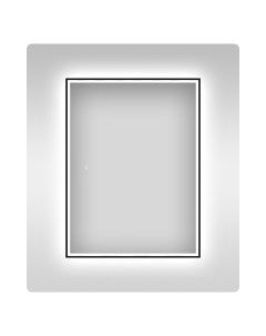 Влагостойкое зеркало с подсветкой для ванной 7 Rays Spectrum 172201340 70х100 см Wellsee