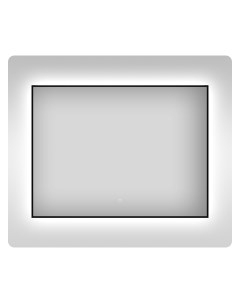 Влагостойкое зеркало с подсветкой для ванной 7 Rays Spectrum 172201070 100х80 см Wellsee