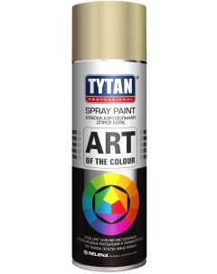 Краска Professional Art of the colour бежевый RAL1014 400мл аэрозольная Tytan