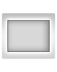 Влагостойкое зеркало с подсветкой для ванной 7 Rays Spectrum 172200910 70х55 см Wellsee