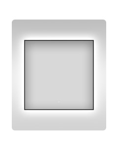 Влагостойкое зеркало с подсветкой для ванной 7 Rays Spectrum 172200350 60х60 см Wellsee