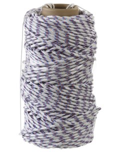 Фал плетёный полипропиленовый 24 прядный диаметр 12 мм бухта 100 м 1000 кгс Сибин