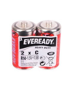 Батарейка R14 Eveready Carbon Zinc Hd 2 Шт арт 7638900370829 Energizer