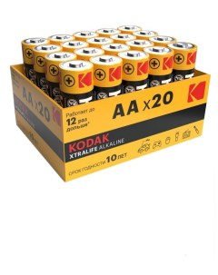 Батарейка XTRALIFE LR06 20 bulk XTRALIFE Alkaline 20шт Kodak