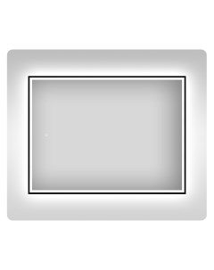 Влагостойкое зеркало с подсветкой для ванной 7 Rays Spectrum 172201250 80х55 см Wellsee