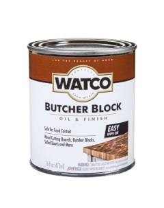 Тунговое масло для дерева и столешниц Butcher Block Oil 0 472 л Полуматовый Watco