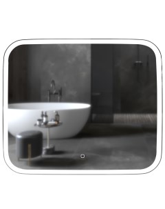 Зеркало д ванной Стив 80х68 5 с подсветкой Mixline