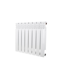 Биметаллический радиатор Pro 10 секций белый 4640039484479 Oasis