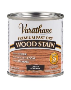 Масло для дерева и мебели Premium Fast Dry Wood Stain Светлый орех 0 236 л Varathane