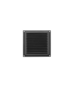 Решетка вентиляционная 150х150 черная комплект 4 шт Домарт