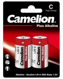 Батарейка 1 5В Camelion LR14 Plus Alkaline BL 2 1653 Nobrand
