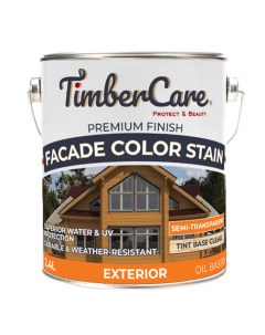 Пропитка для дерева Facade Color Stain колеруемое масло для дерева прозрачная 2 4 л Timbercare