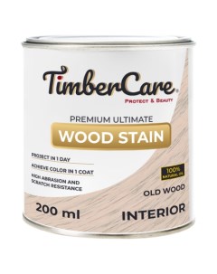 Масло для дерева и мебели Wood Stain Старинное дерево Old Wood 0 2 л Timbercare