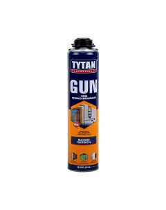 ПЕНА МОНТАЖНАЯ GUN ПРОФИ 750 МЛ 12 672 Tytan professional