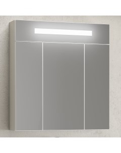 Зеркальный шкаф Фреш 80 Z0000010398 с подсветкой Белый Opadiris
