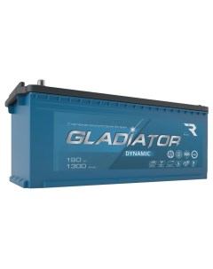 Аккумуляторная батарея емкостью 190 А ч обратной полярности тип вывода конус Gladiator