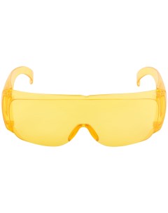 Очки защитные с дужками желтые Курс