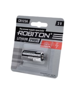 Батарейка Profi R CR123A BL1 716 207 1 шт Robiton