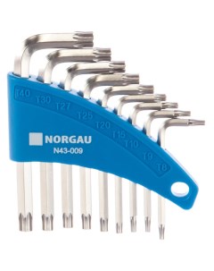 Профессиональный набор двусторонних ключей Industrial с профилем TORX для затяжки в Norgau