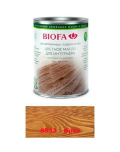 Масло деревозащитное 1л 8532 орех Biofa