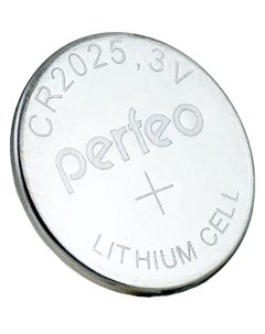 Батарейка Lithium Cell PF CR2025 1BL 1 шт Perfeo