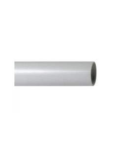 Труба ПВХ жёсткая гладкая д 16мм лёгкая 2м цвет серый 62916 Dkc