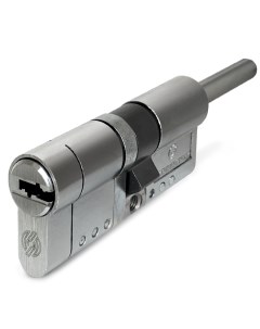 Цилиндр EVOК75 ключ шток 92 61 31Ш мм никель Securemme