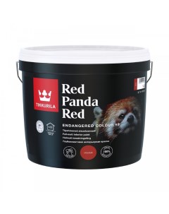 Краска интерьерная матовая Endangered Colour Red Panda 2 7 л Tikkurila