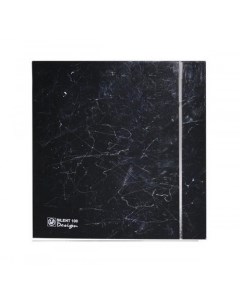 Вытяжной вентилятор на потолок Soler Palau SILENT 100 CRZ MARBLE BLACK DESIGN 4C 230V 50 Soler & palau