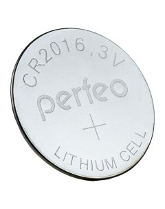 Батарейка Lithium Cell PF CR2016 1BL 1 шт Perfeo