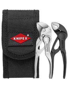 Набор XS Cobra и 86 го ключа в поясной сумке 2 предмета KN 002072V04XS Knipex