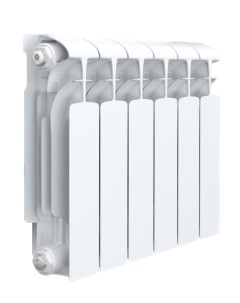 Биметаллический радиатор ECOBUILD 300 6 секций белый Т 959309 Rifar