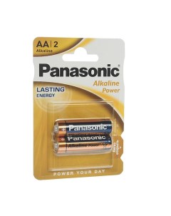 Батарейка AA LR6 1 5V блистер 2шт Alkaline Power Essential PAN LR06бл Panasonic