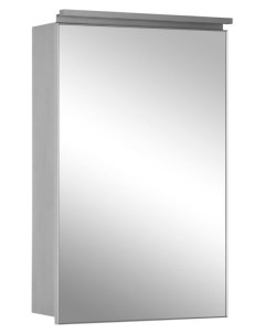 Зеркало шкаф Алюминиум 50 261749 серебро De aqua