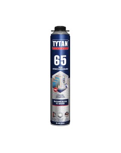 ПЕНА МОНТАЖНАЯ 65 ПРОФИ 750 МЛ 12 672 Tytan professional