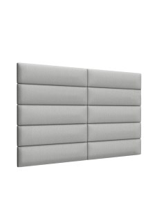 Стеновая панель Eco Leather Grey 15х60 см 4 шт Tartilla